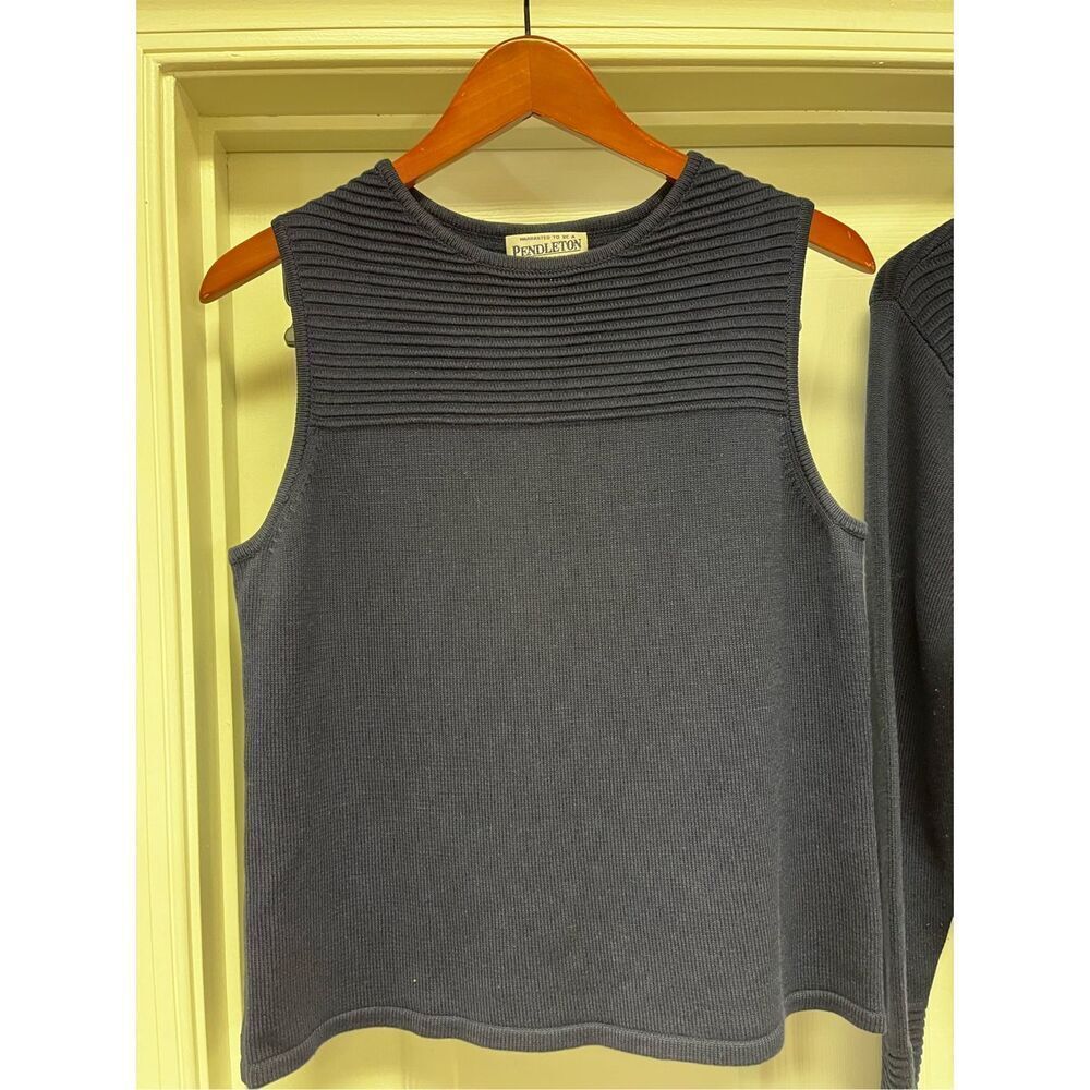 Pendleton Navy Blue Double Breasted 2pc. Military… - image 6